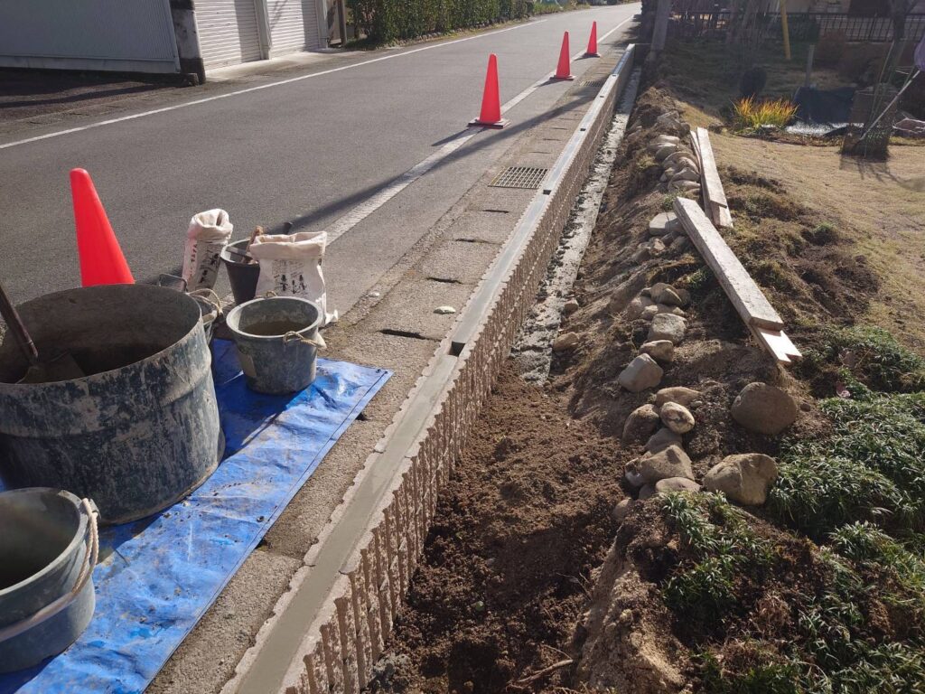 基礎工事の様子